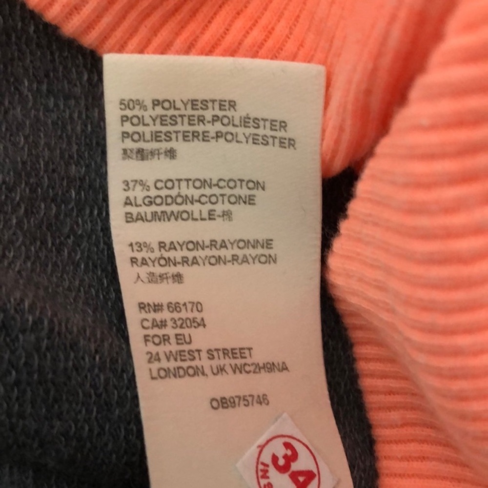 Happy Camper Charcoal workout Tee Free People NWT - Picture 8 of 8